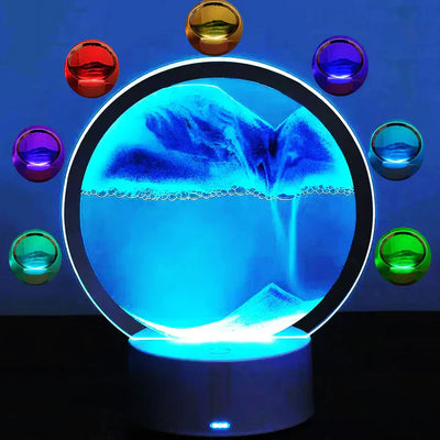 Sand Desk Lamp Sand Art Table Lamp